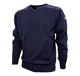  Paul Shark V-Ausschnitt Merinowolle C0P1027 Farbe Blau, Siehe Foto, 5X-Large