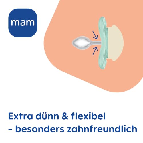 MAM Supreme Night Schnuller, 0-6 Monate, Vogel/Schaf, 2 Stück – Ansicht 5