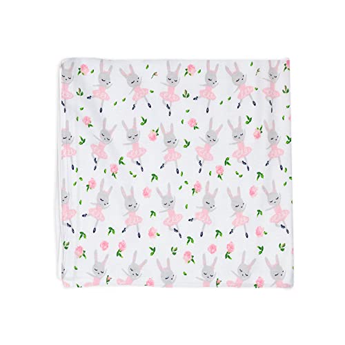 Image of HonestBaby Baby 100% Organic Cotton Swaddle Receiving Blankets (2 Pack)