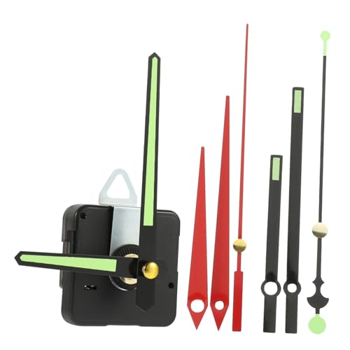 DIYEAH 1Juego Manecillas Mecanismo Oscuridad Kit De Motor De Eje Accesorios De Bricolaje Para Relojes De Pared Para Reparaciones