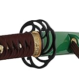 siwode Wakizashi Sword, Japanese Samurai Katana (Clay_Tempered Steel) 30-Inch