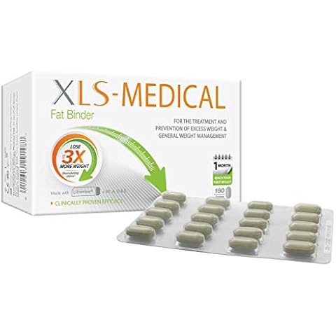 XLS Medical Fat Binder 180 Tablets for Weight Loss Cover