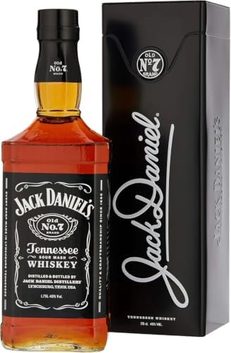 Jack Daniel's Old No. 7 Tennessee Whiskey 1.75L Gift Tin