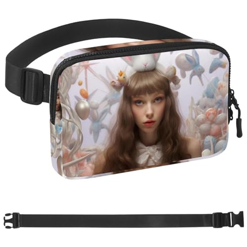 Riñonera cruzada de ciervo casual y bolsa para teléfono running