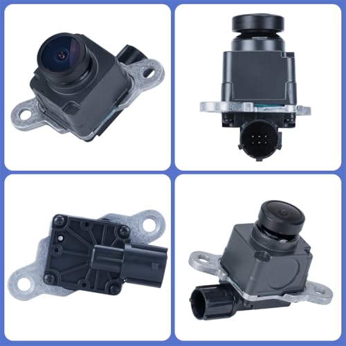 Image of 68206872AI Backup Rear Camera Replacement for Dodge Durango 2014 2015, OE Camera Replaces 68206872AG 68206872AD 68206872AF 68206872AE 68206872AH by GreenYi