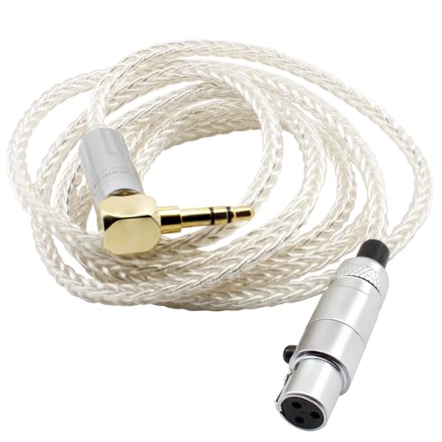 Câble mini-jack coudé 3.5mm pour casque AKG Q701 écoute nomade sans nœuds