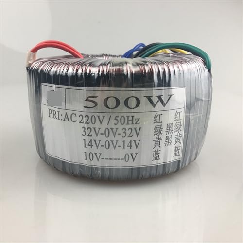 Transformateur toroïdal 500W pour éliminer le bruit de fond de votre amplificateur
