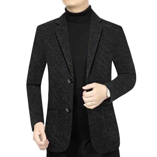 Blazer décontracté homme coupe ajustée style coréen pour l'automne