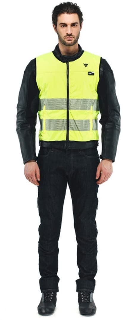 Dainese Smart D-Air® Hi-Vis Airbag Weste, neon-gelb, XS
