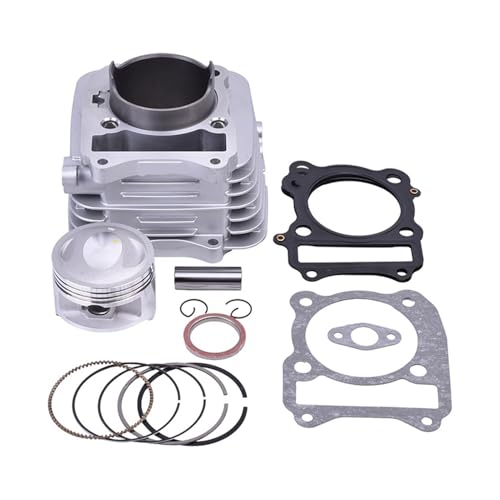 Culata y anillos de pistón de 66 mm para moto Suzuki DR 200 SE de 2001 a 2005 (11211-42A50-0F0)
