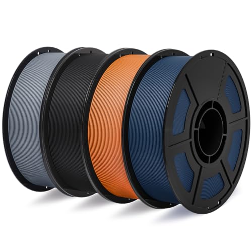 Image of IEMAI Carbon Fiber PETG Filament 1.75mm 4kg Bundle, PETG-CF Matte Finish