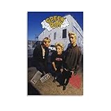 zotuuie Green Poster Day Rock Band Music Vintage Cover Für 