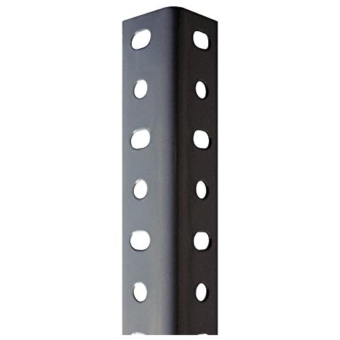 Jomasi Perfil Gris Estantería para Montaje con Tornillos Cover