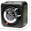 Intermatic TN111RM40 Timer, Lampandsmall Appliance - Black