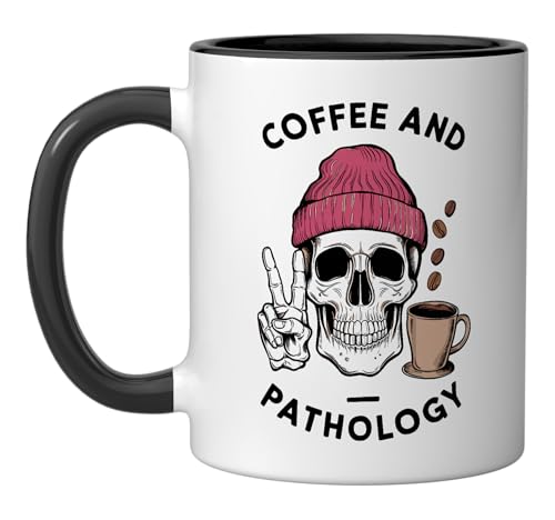 Taza de cerámica Coffee and Pathology 11 oz miniatura 1