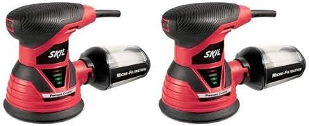 SKIL 7492-02 2.8 Amp 5-Inch Random Orbit Sander With Pressure Control (2-(Pack))