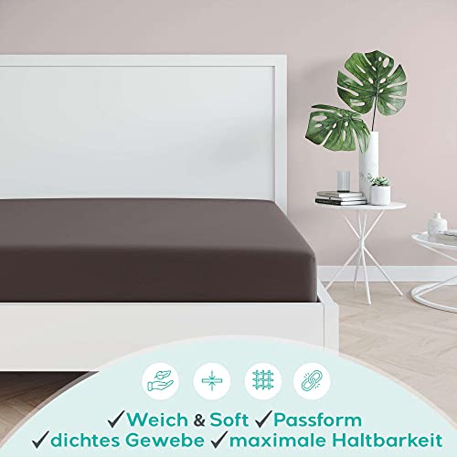 Etérea Microfaser Spannbettlaken 140x200-160x200
