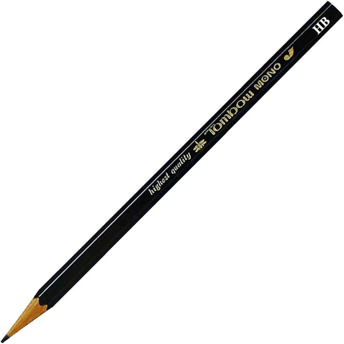 Tombow Mono-J2H Pencil, 2H MONO J (Uses Ultra Fine Particle Core), 1 Dozen