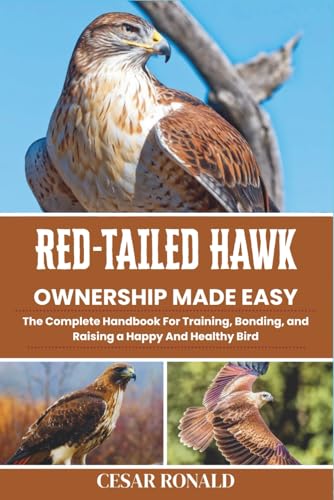 Red-Tailed Hawk Ownership Made Easy: The Complete Handbook For Training, Bonding, and Raising a Happy And Healthy Bird (The Bird Encyclopedia Collection)