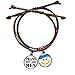 Bestchong Trans Man Support LGBT Transgénero pulsera cuerda cuerda cuerda cuerda cuerda muñeca muñeca cara sonriente pulsera