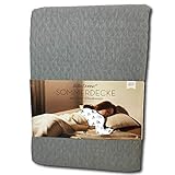 Pflegeleichte Sommerdecke aus 35 Prozent Lyocell (Tencel), 41 Prozent Baumwollzwirn, 24 Prozent Polyester (Futter)