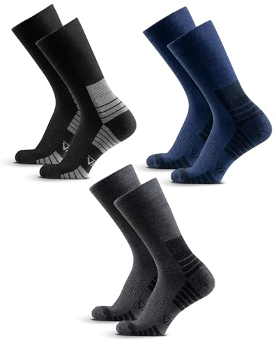 Calcetines térmicos de esquí en lana merino para rutas de snowboard y outdoor