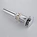 Aquafaucet Sink Drain without Overflow Bathroom Pop Up Drain 1 5/8