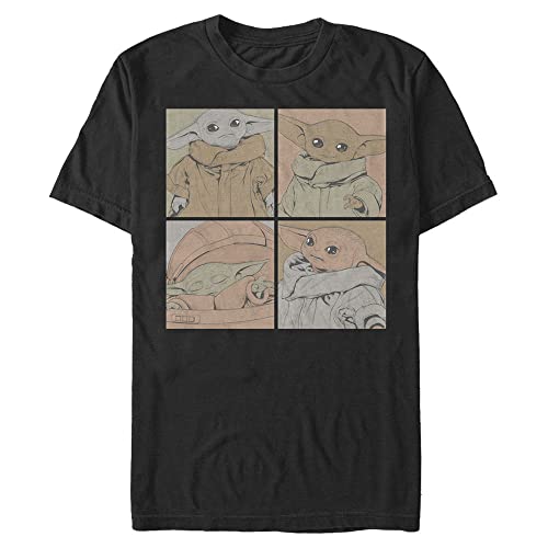 T-shirt Star Wars homme grande taille noir idéal pour les soirées streaming
