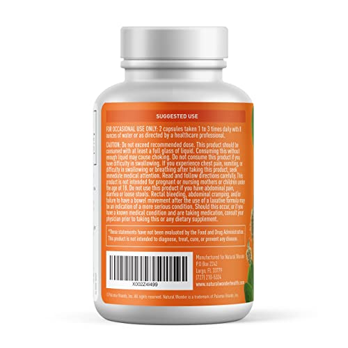 Bodylive Psyllium Husk Capsule Fiber Supplement Non-Gmo 725Mg, 240 Capsules (1450Mg/Serving, 120 Servings) For Colon Cleanse, Regularity, Healthy Digestion, Prebiotic, Laxative, Heart Health #TOP4