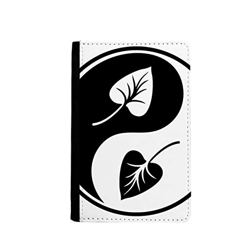 Housse passeport bouddhiste yin-yang, l'étui portefeuille idéal en escale