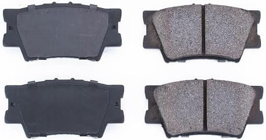 PowerStop Rear Brake Pads for Lexus ES300h 2013-18 |ES350 2007-18 |HS250h 2010-12 |Pontiac Vibe 2009-10 |Toyota Avalon 2008-18 |Toyota Camry 2007-20 - Z16 Ceramic Brake Pads Replacement, 16-1212