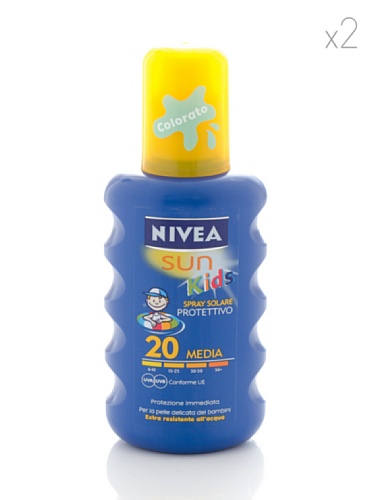 Nivea Sun Kids Pflegendes Sunspray farbig LSF 20