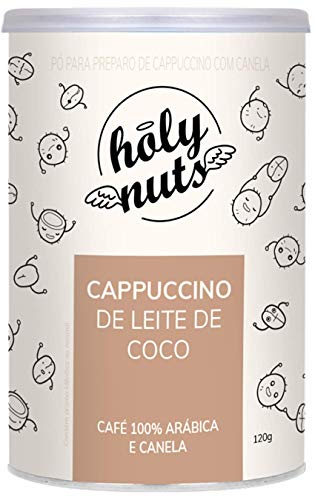 Cappuccino Vegano Com Leite De Coco Holy Nuts 120G, Holy Nuts, 120G