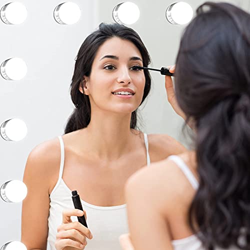 Nekl Vanity Mirror With Lights, Hollywood Makeup Mirror 15 Bulbs 23X19 Inch, 3 Modes, Hollywood Mirror With Lights, Touchscreen, Usb Port, Hollywood Vanity Mirror With Lights,Tabletop & Wall-Mounted #TOP7