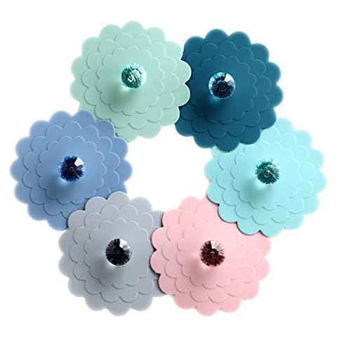 6-Pack Large Silicone Cup Lid for Coffee and Tea Cups Cover