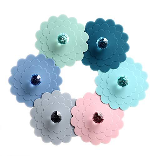 Set 6 Extra Large Silicone Cup Lid Camping Mug Lid For Tea/ Coffee Mug Covers Universal Cup Lids Outdoor Drink Cover Cup Dust Cover?Assorted 6 Colors