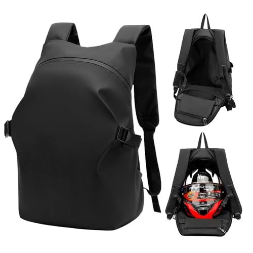 Samuliy Mochila para motocicleta, resistente al agua, mochila de viaje – Gran capacidad impermeable, bolsa de almacenamiento, mochila de senderismo para escuela