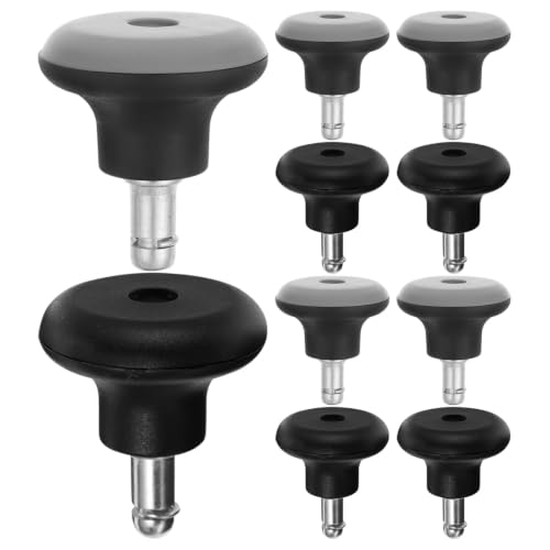 Butées pour roulettes de chaise de bureau Toddmomy | Lot de 10 patins silencieux
