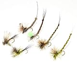 Outdoor Planet 12 Effective Paradrake and Drake Parachute Fly Fishing Flies | Dry Flies | Trout, Bass Fishing