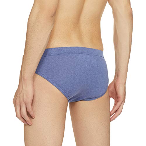 Image of Levi's 011 Comfort Brief for Men | 100% Pure Cotton | Breathable | Durable | Anti-Roll Waistband | Extra Supportive Gusset | Dual Layer 3D Pouch | Tagless & Zero Irritation Comfort | Pack of 3
