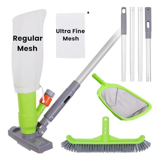 Deluxe Pool Cleaning Kit with Jet Vacuum
