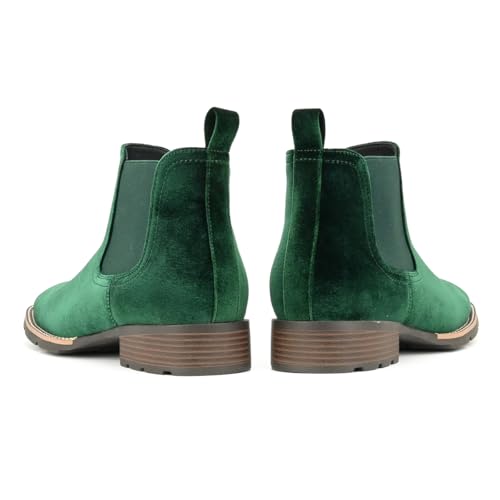 Image of Cowboy Boots for Men Western Men's Boots Casual Dress Slip On Chelsea Boots Retro Stylish Shoes
