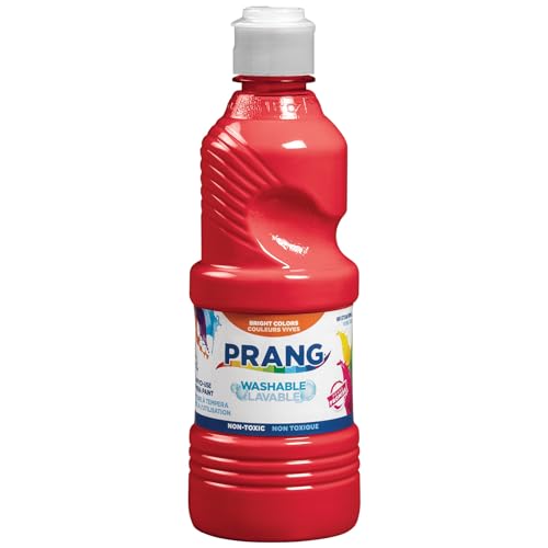 Prang Washable Tempera Paint Red 16 Oz. 1 Count