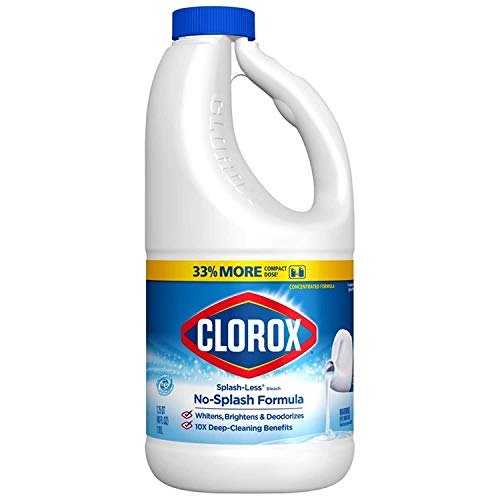 Clorox Splash-Less Liquid Bleach, Regular - 40 Ounce (Pack Of 2) #TOP1