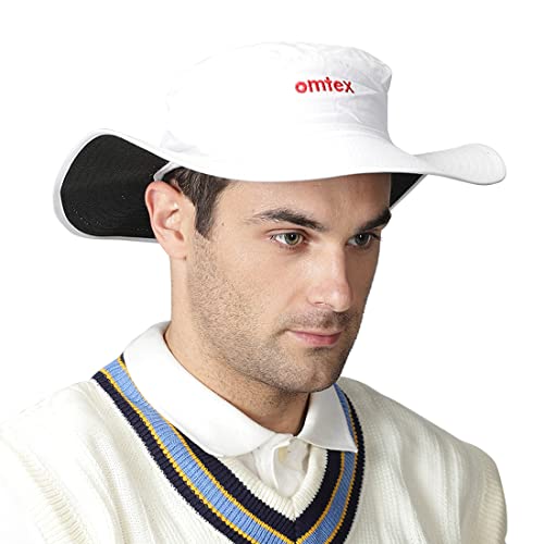 Image of Cricket Panama Club Hat with Mesh Extra Wide Brim and Multiple Eyelets