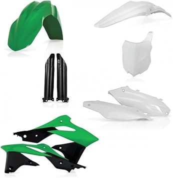 Acerbis Full Plastic Kit Compatible with Kawasaki KX250F (13-16) Original '14
