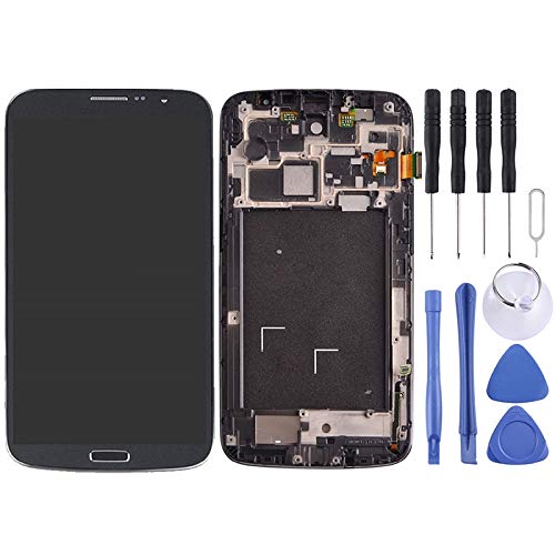 Écran LCD pour Galaxy Mega 6.3 i527 vitre tactile avec châssis noir