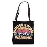 Winter Storm Warning Weather Meteorologist Alert - Tote Bag