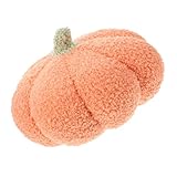 ULDIGI Plüsch Kürbis Kissen Weiches Halloween Dekokissen in Kürbisform Flauschiges Herbst...