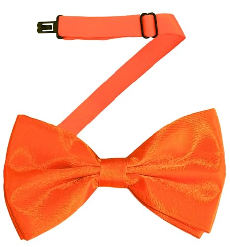 Image of MDSTYLE Bow Ties for Men Pre-Tied Adjustable - Classic Men's Bow Tie - Tuxedo Wedding Formal Bowtie Solid Color Bowties